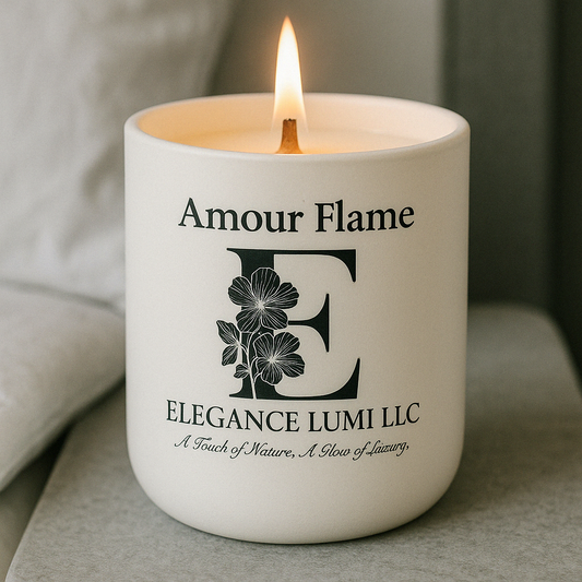 Amour Flame | Coconut Wax Candle | The Warmth of Love